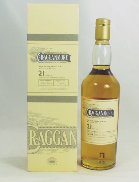Cragganmore 21 Jahre 1989 Diageo Special Releases 2010 56%