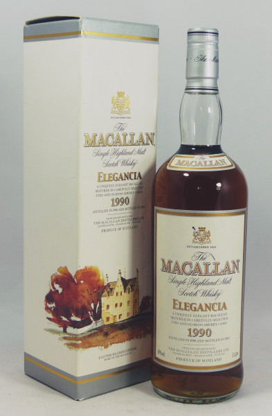 Macallan 1990 12 Jahre Elegancia 1 Ltr.