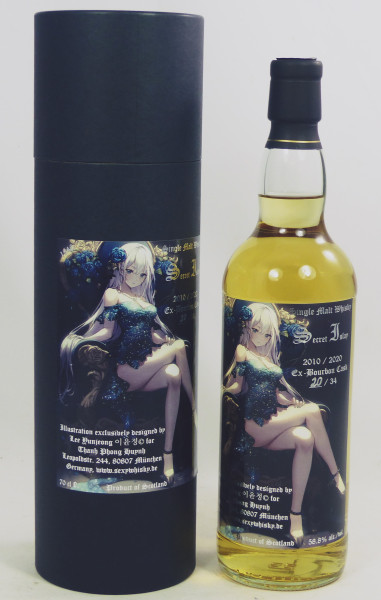 Secret Islay 2010 b. 2020 - 6th Release "SEXYWHISKY" - 34 Bottles 58.8%