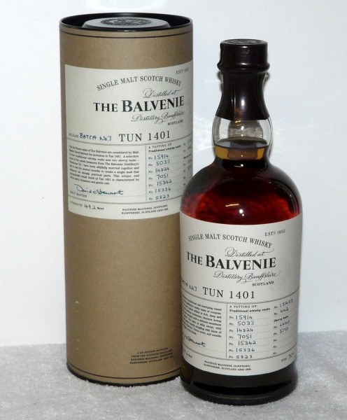 Balvenie TUN 1401 Batch No 7