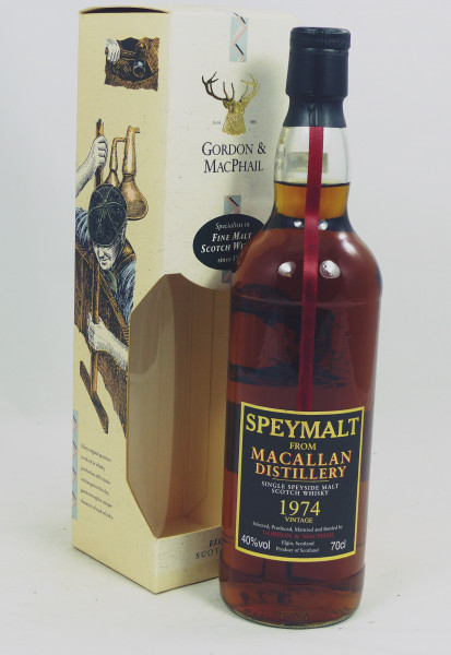 Macallan Speymalt Vintage 1974 b. 2003 incl. Kristalldecanter