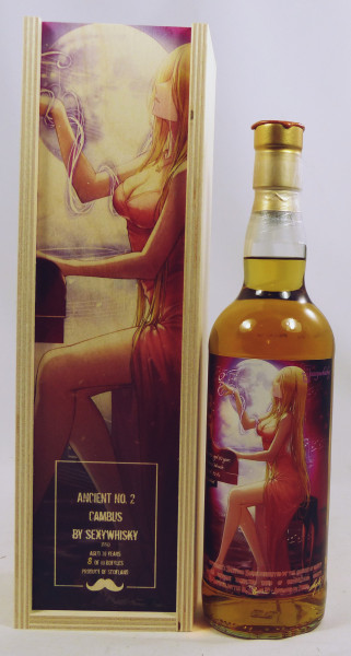 Cambus 30Y 1990 - Sexywhisky Ancient Release No. 2 - only 10 Bottles Woodenbox