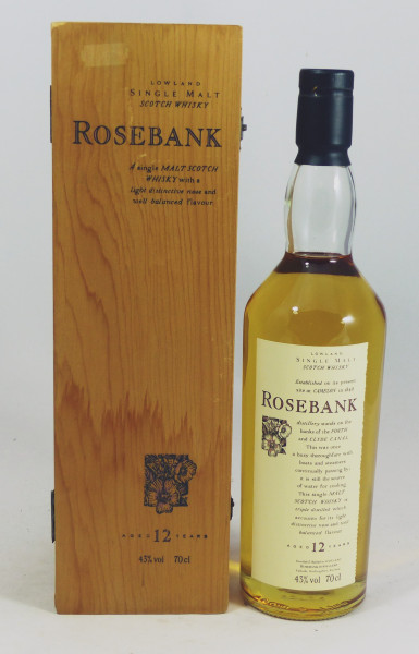 Rosebank 12 Jahre Flora & Fauna Woodenbox