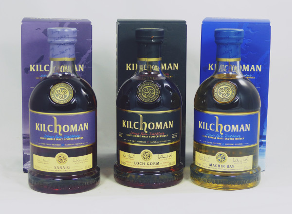 Kilchoman 3er Set - Machir Bay - Sanaig - Loch Gorm