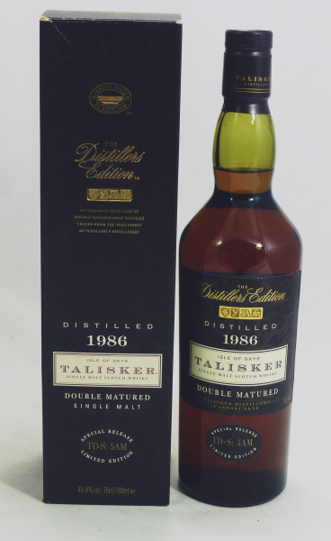 Talisker Distillers Edition 1986 Diageo's 1st Release
