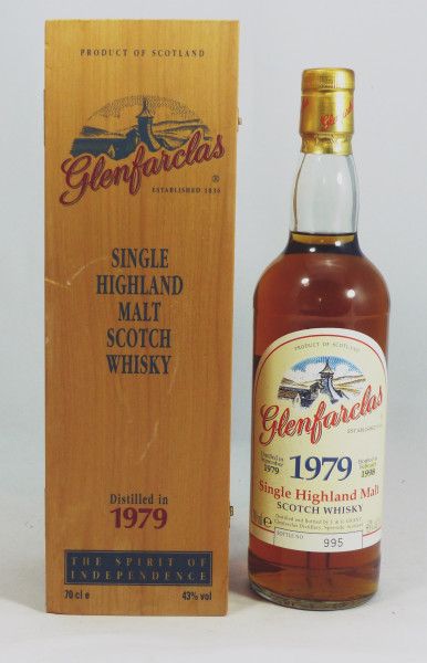 Glenfarclas Vintage 1979 b. 1998 The Spirit of Independence