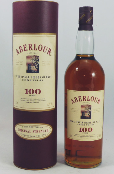 Aberlour 100 Proof Towerhouse Label 1 Litre