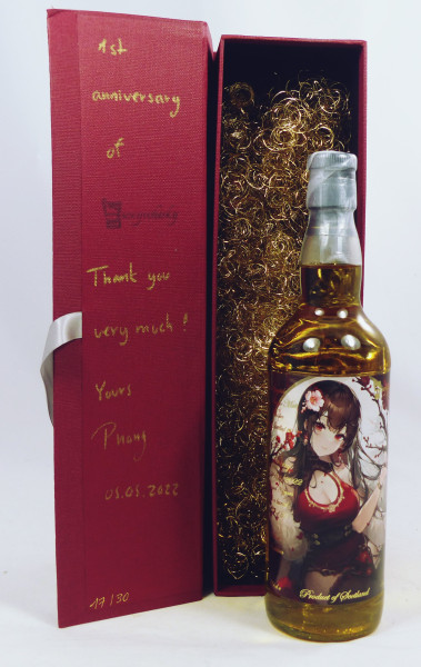 Glen Moray 2013 1st Anniversary of Sexy Whisky - Velvet Edition 30 Bottles in GP