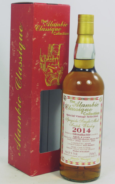 Glenallachie Special Vintage 2014 Oloroso Sherry Single Cask 64.9%