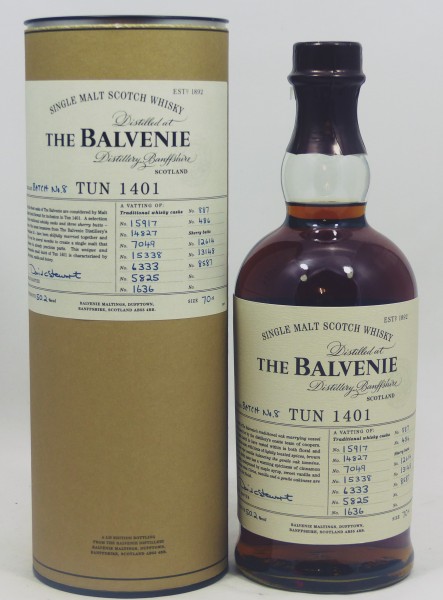 Balvenie TUN 1401 Batch No 8