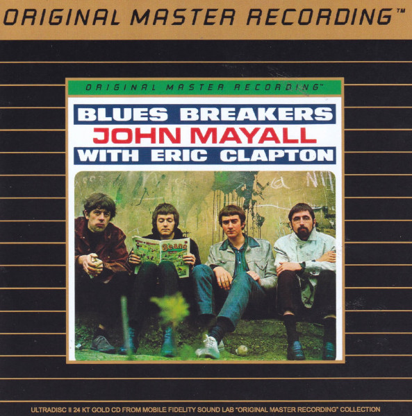 John Mayall Blues Breakers with Eric Clapton MFSL UDCD 616, 24K Gold Ultradisc II