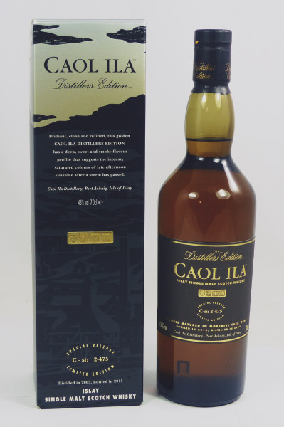 Caol Ila Distillers Edition 2003 b. 2015