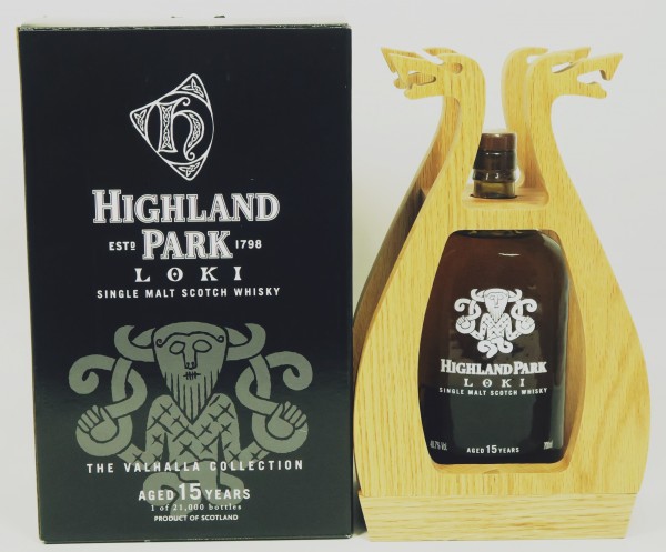 Highland Park Loki 15 Jahre The Valhalla Collection
