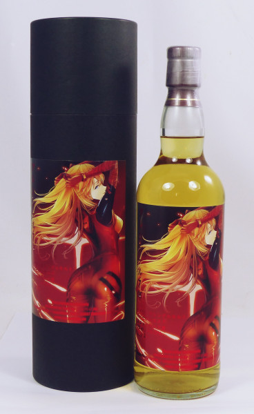 Glenshiel (Loch Lomond) 7Y SexyWhisky 4th Release - Asuka from the anime "Neon Genesis Evangelion"