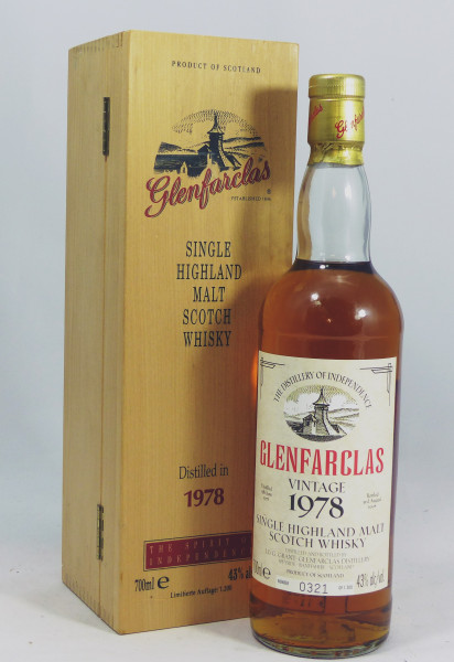 Glenfarclas Vintage 1978 b. 1998 The Spirit of Independence