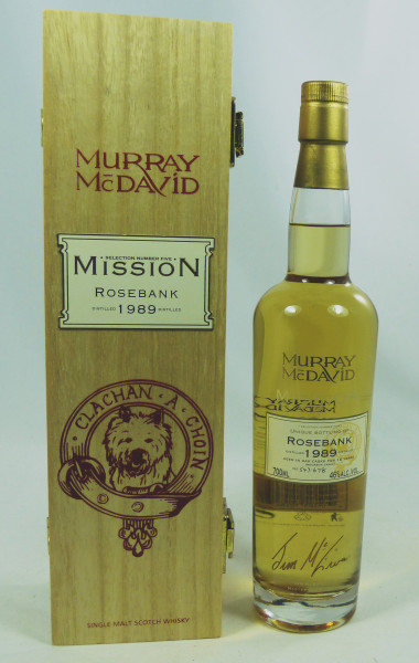 Rosebank 16 Jahre 1989 Murray McDavid Mission Selection
