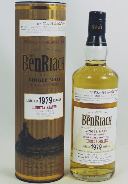 Benriach 28 Years Limited1979 Release - Single Cask 10771 Limited Release